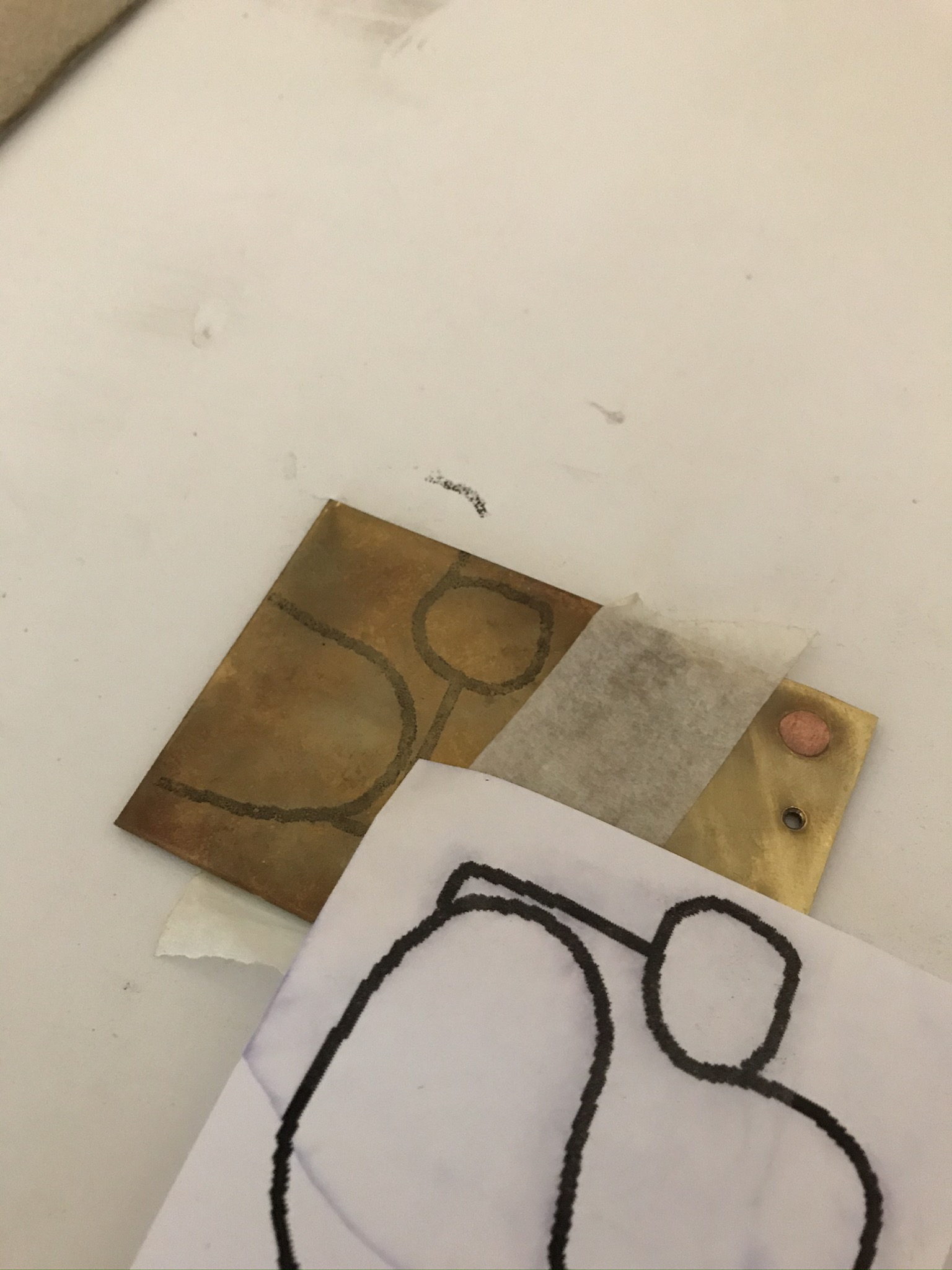 How To Transfer Images Onto Metal - acetone transfer 